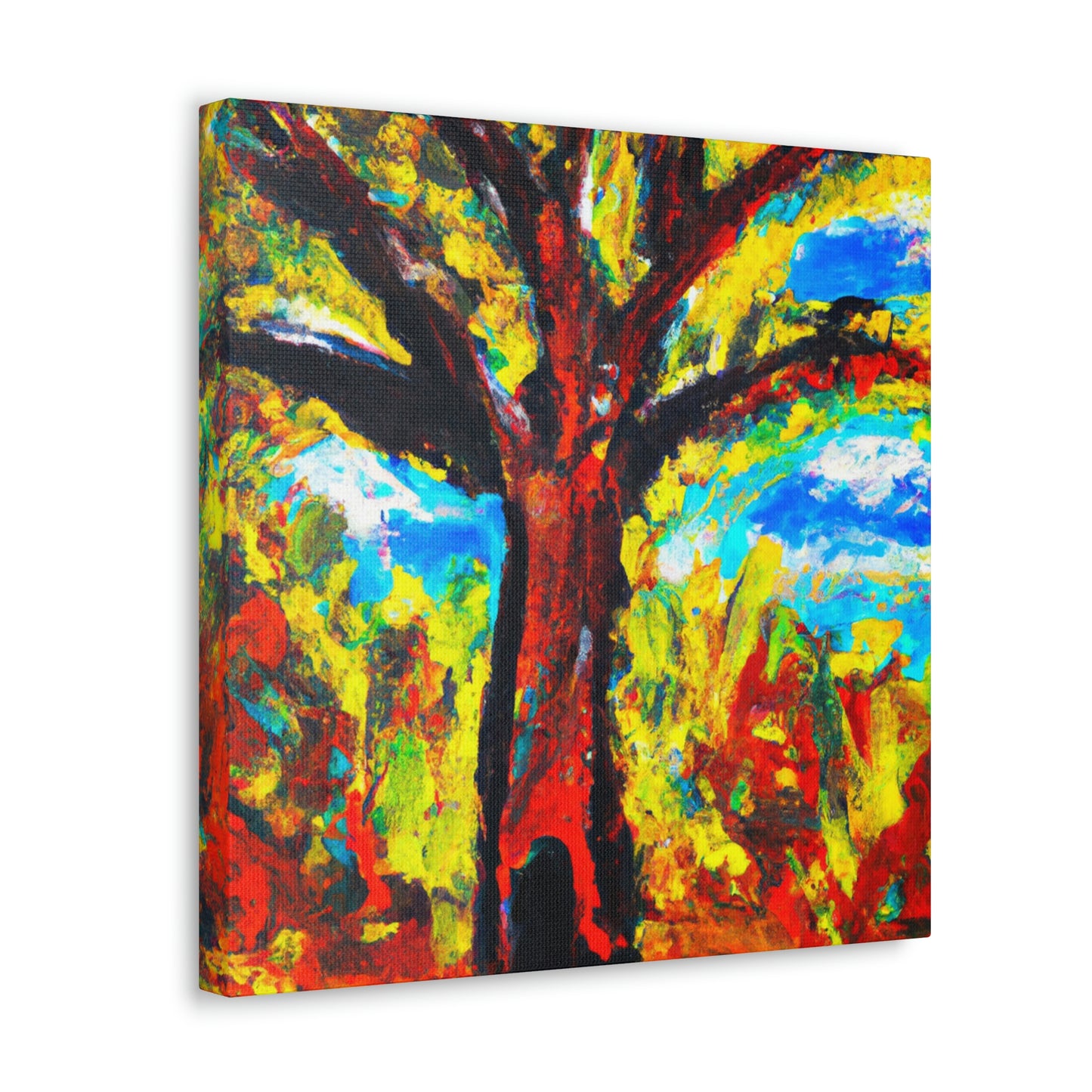 Oak Tree Reconciled - Canvas