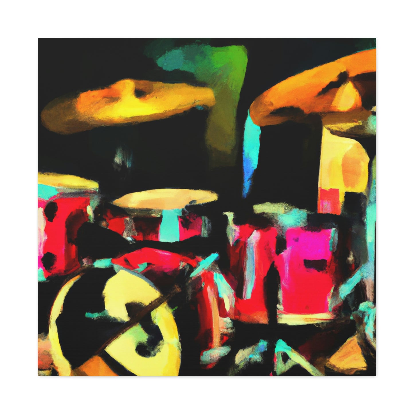 Drums of Abstracted Reality - Canvas