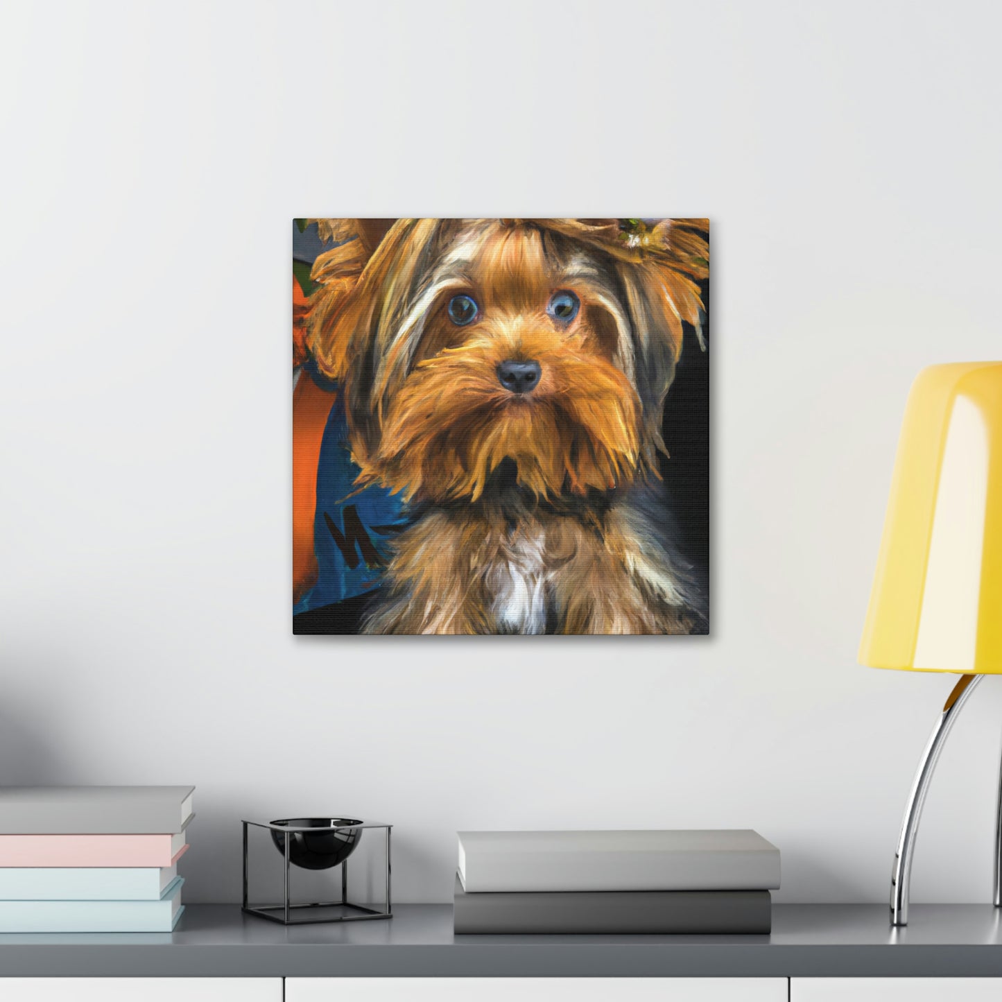 "Yorkshire Terrier Surrealism" - Canvas