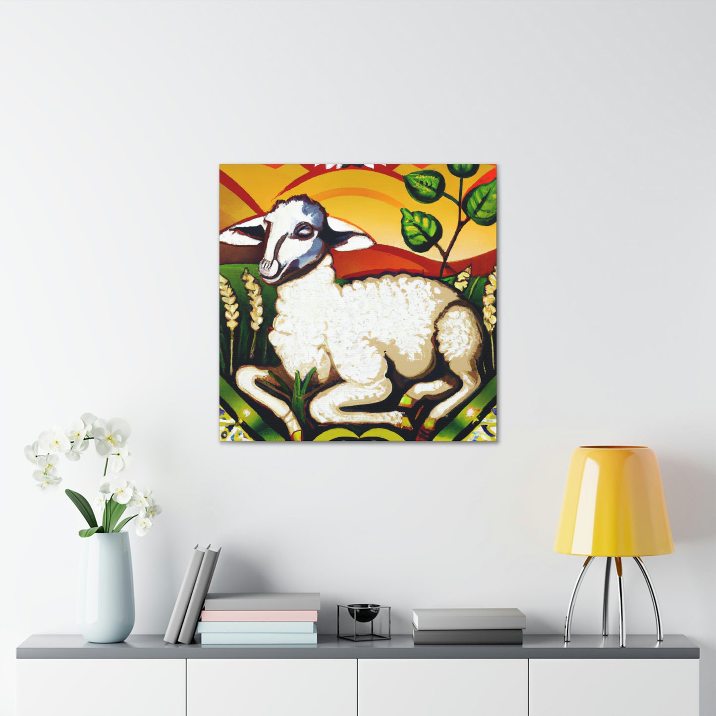 Lamb of Enchantment - Canvas