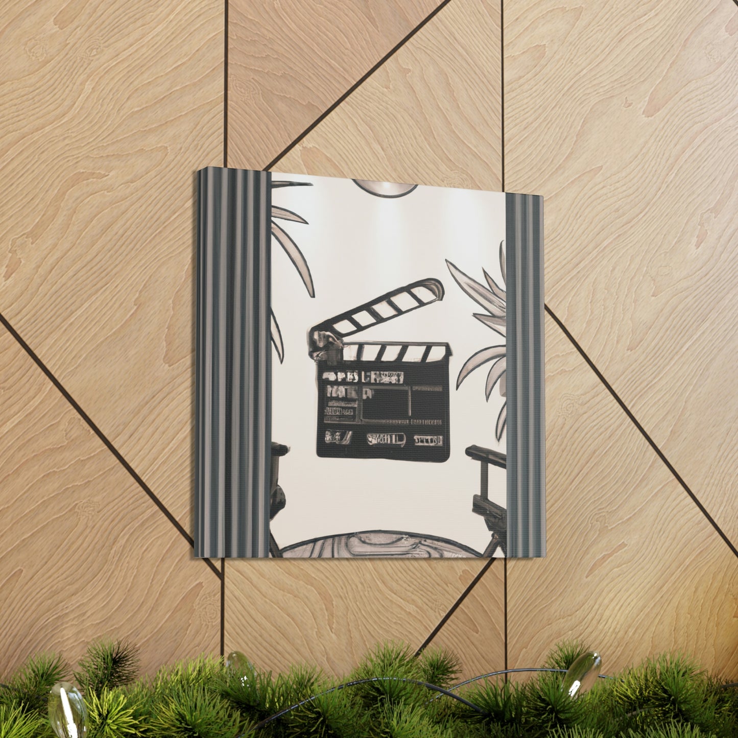 "Cinematic Magic Clapboard" - Canvas