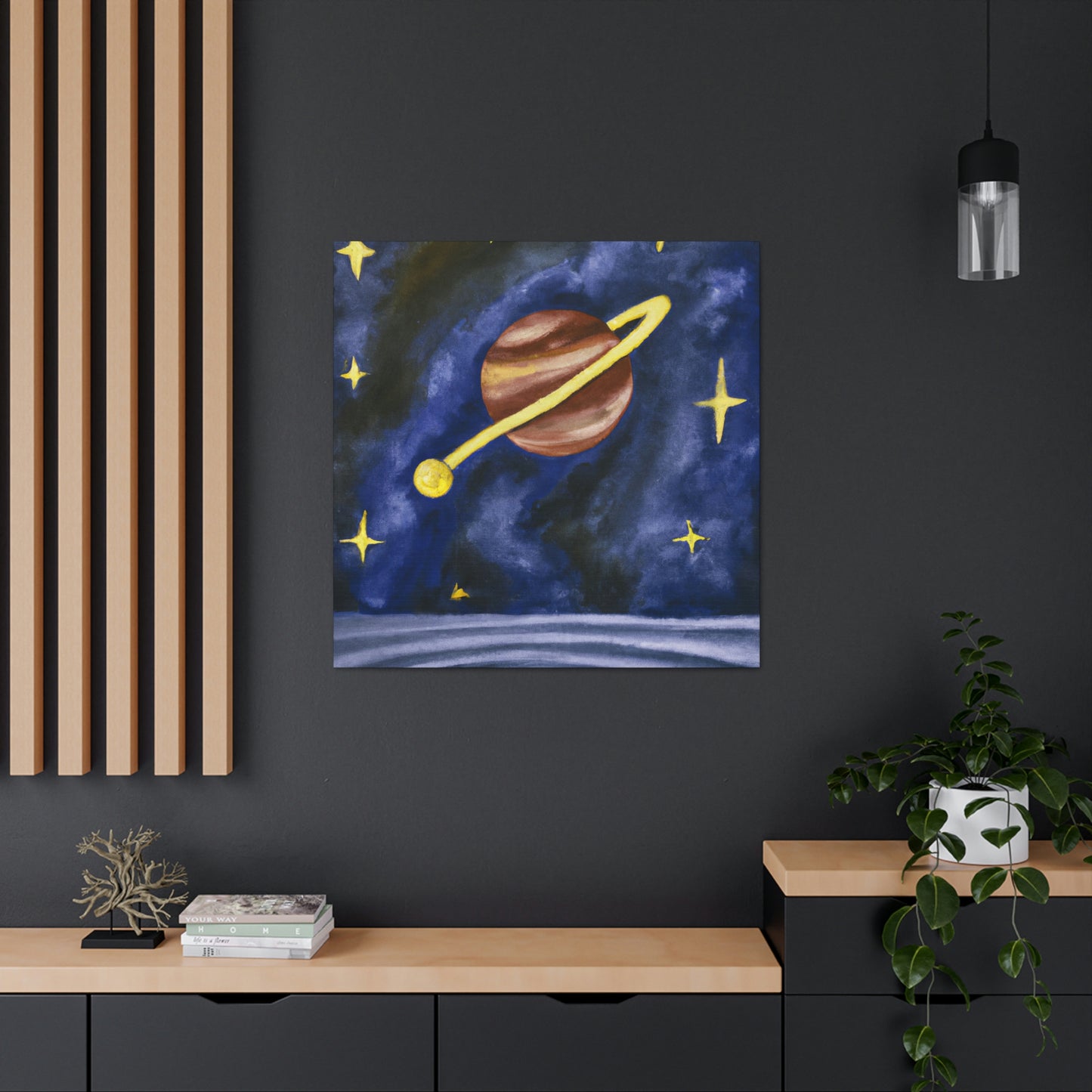 Jupiter's Celestial Majesty - Canvas