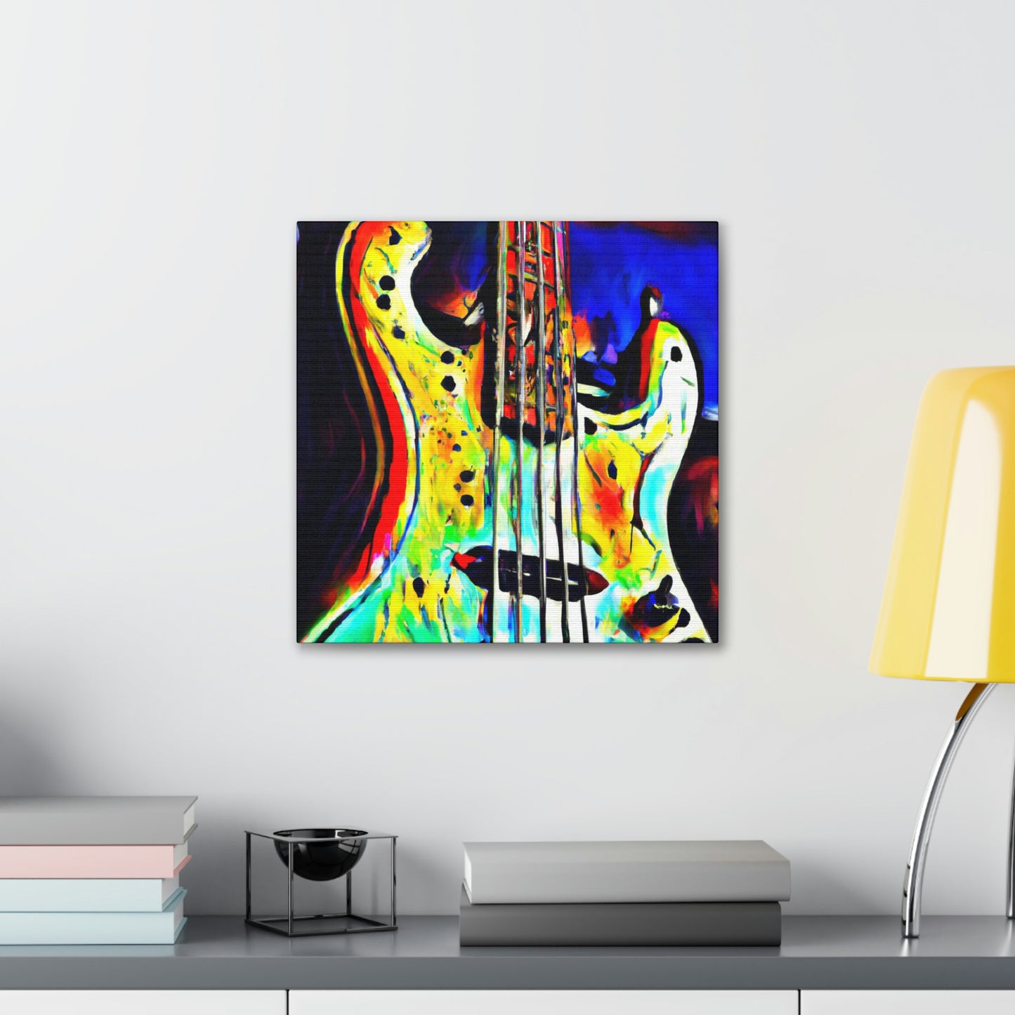 Groove of the Bass - Canvas