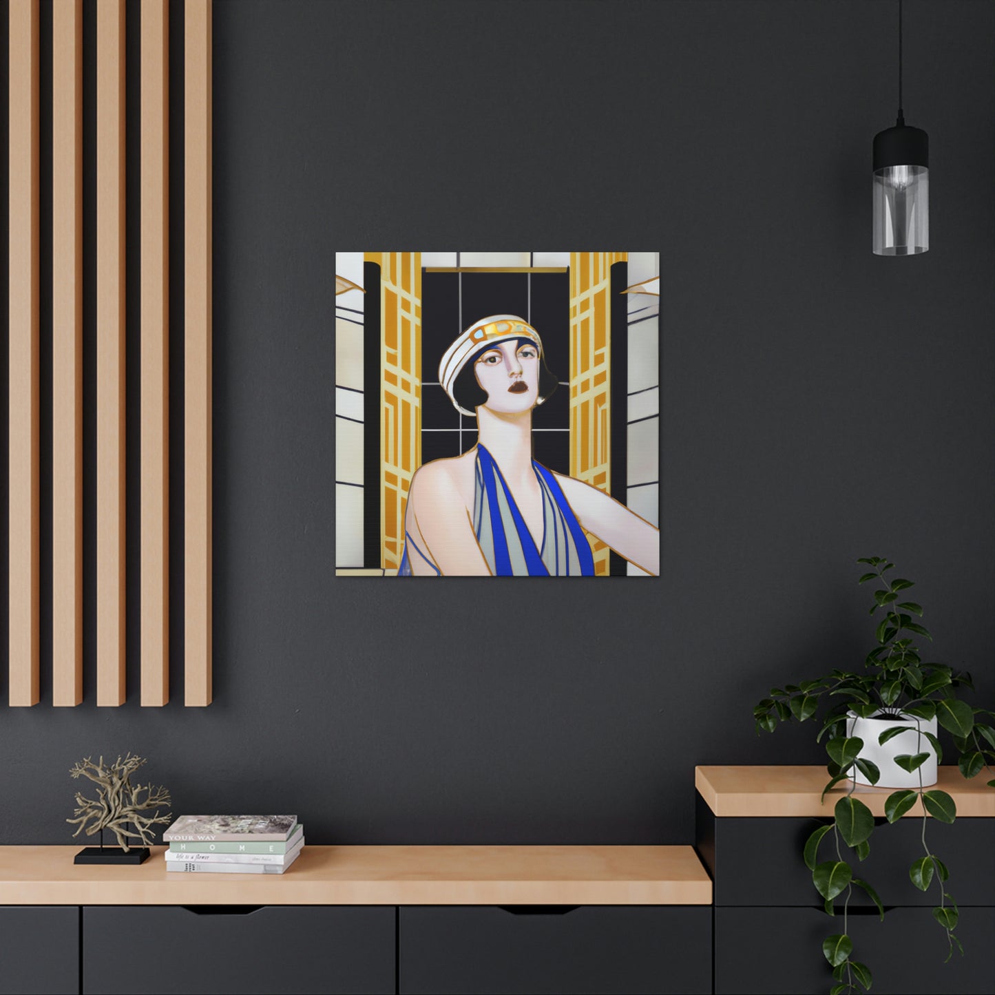 "Neoclassic Deco Dreaming" - Canvas