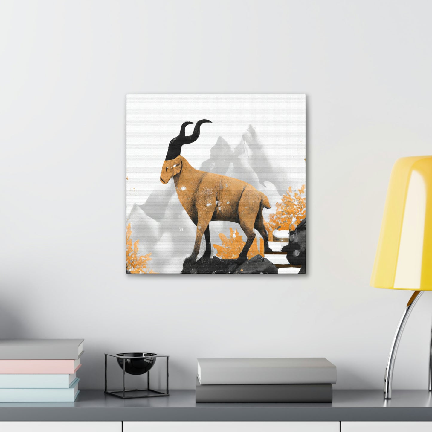 Mountain Goat Splendor. - Canvas