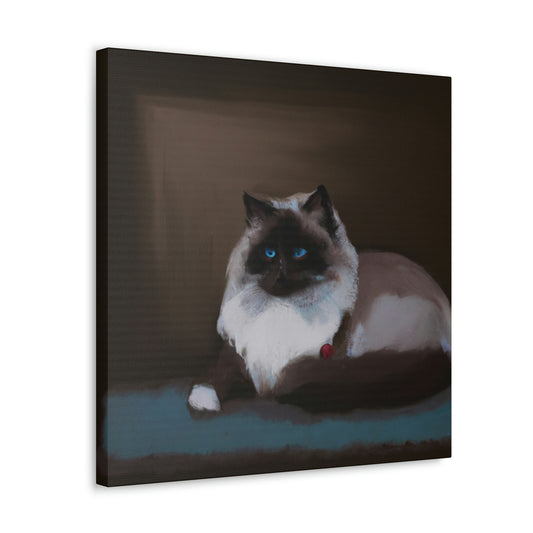 "Ragdoll: Minimalist Beauty" - Canvas