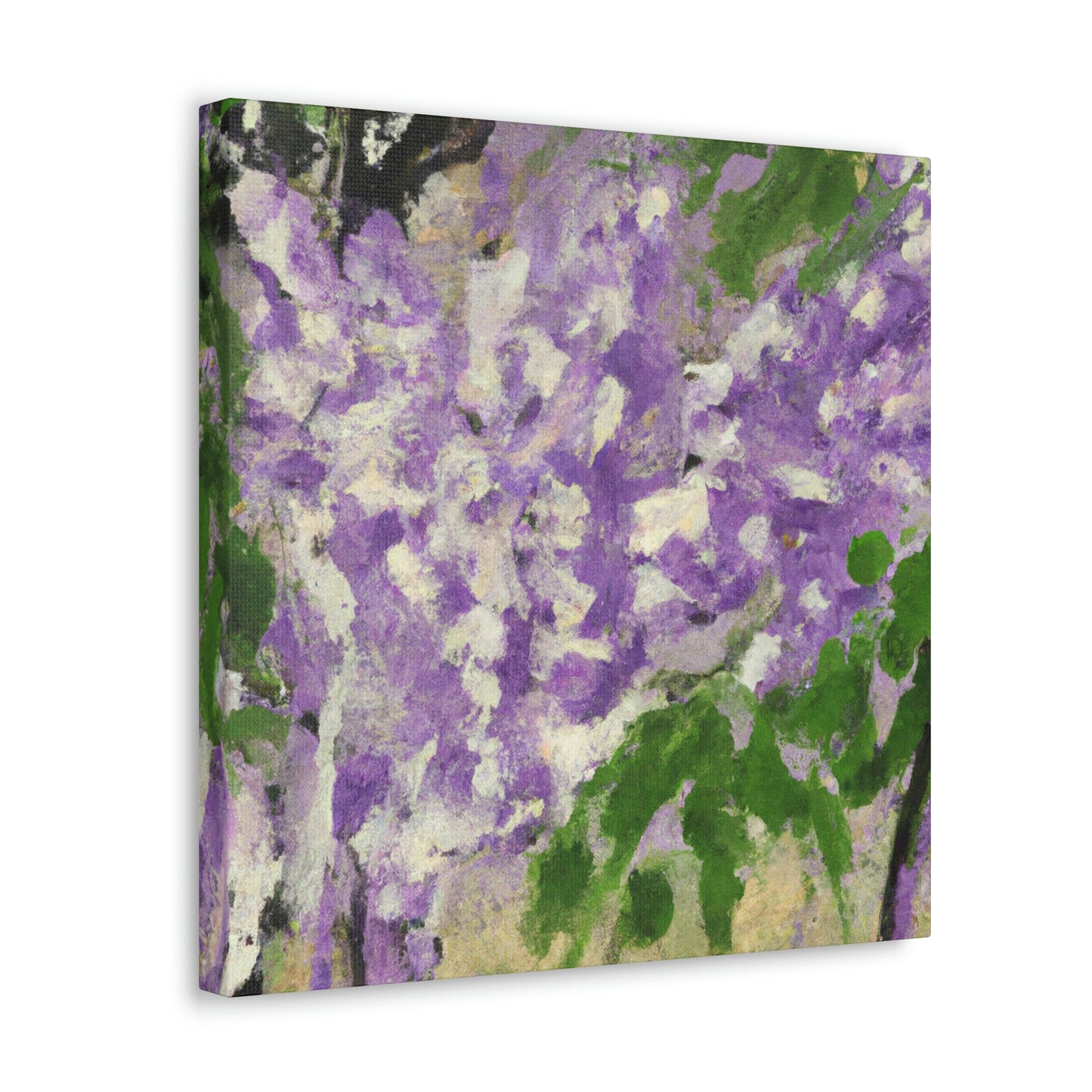 Lilac In Expressionism - Canvas