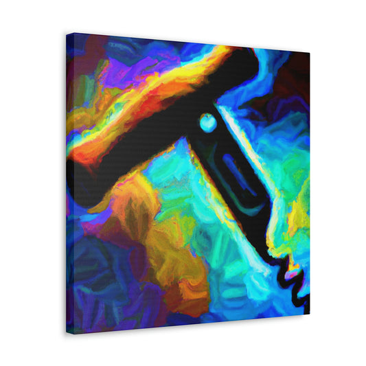 "Corkscrew in Fauvism" - Canvas