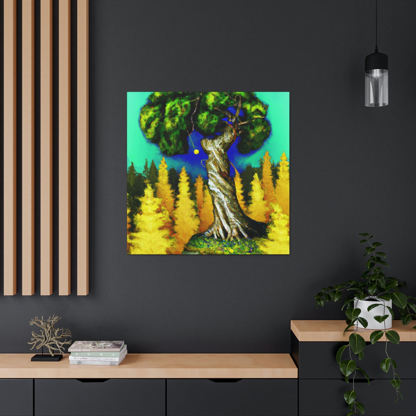 Cedars in Dreamland - Canvas