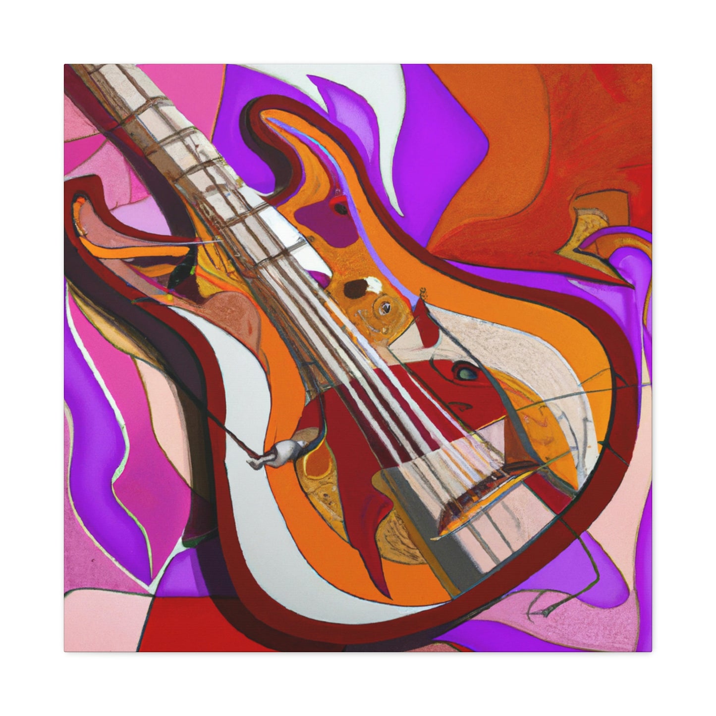 "Guitar Bass Groove". - Canvas