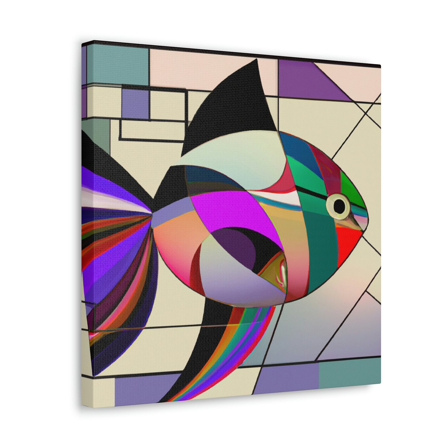 Rainbow Fish Revival. - Canvas