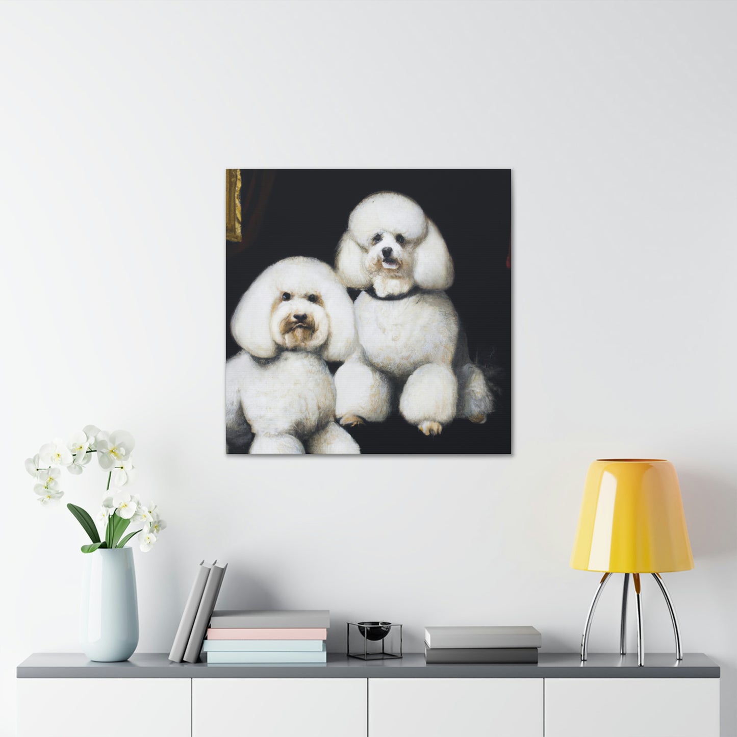 "Bichon Frise Luxury Dream" - Canvas