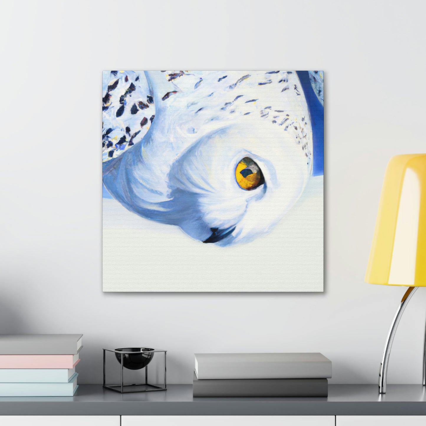 Snowy Owl Splendor - Canvas