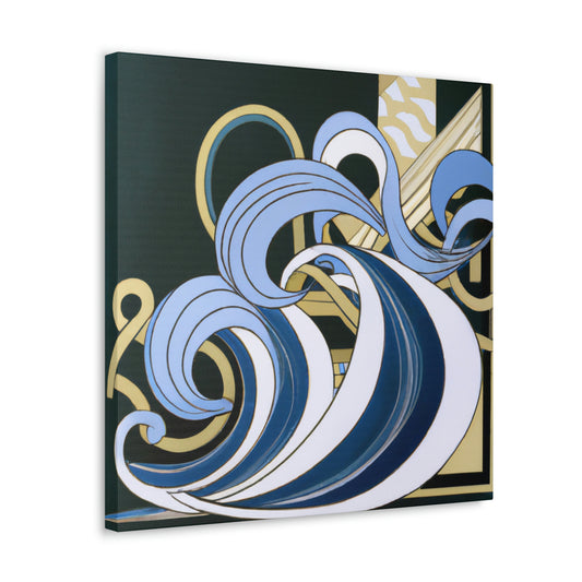 "Oceans of Art Deco" - Canvas