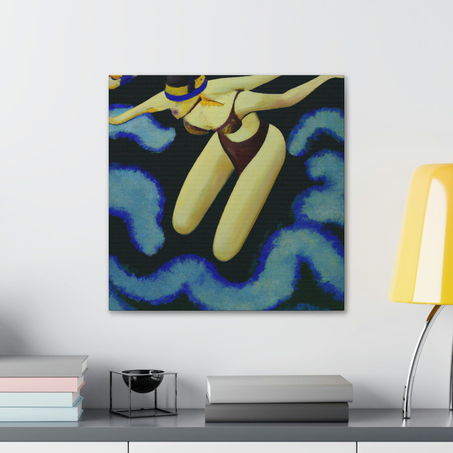 Swimming in Dreamland - Canvas