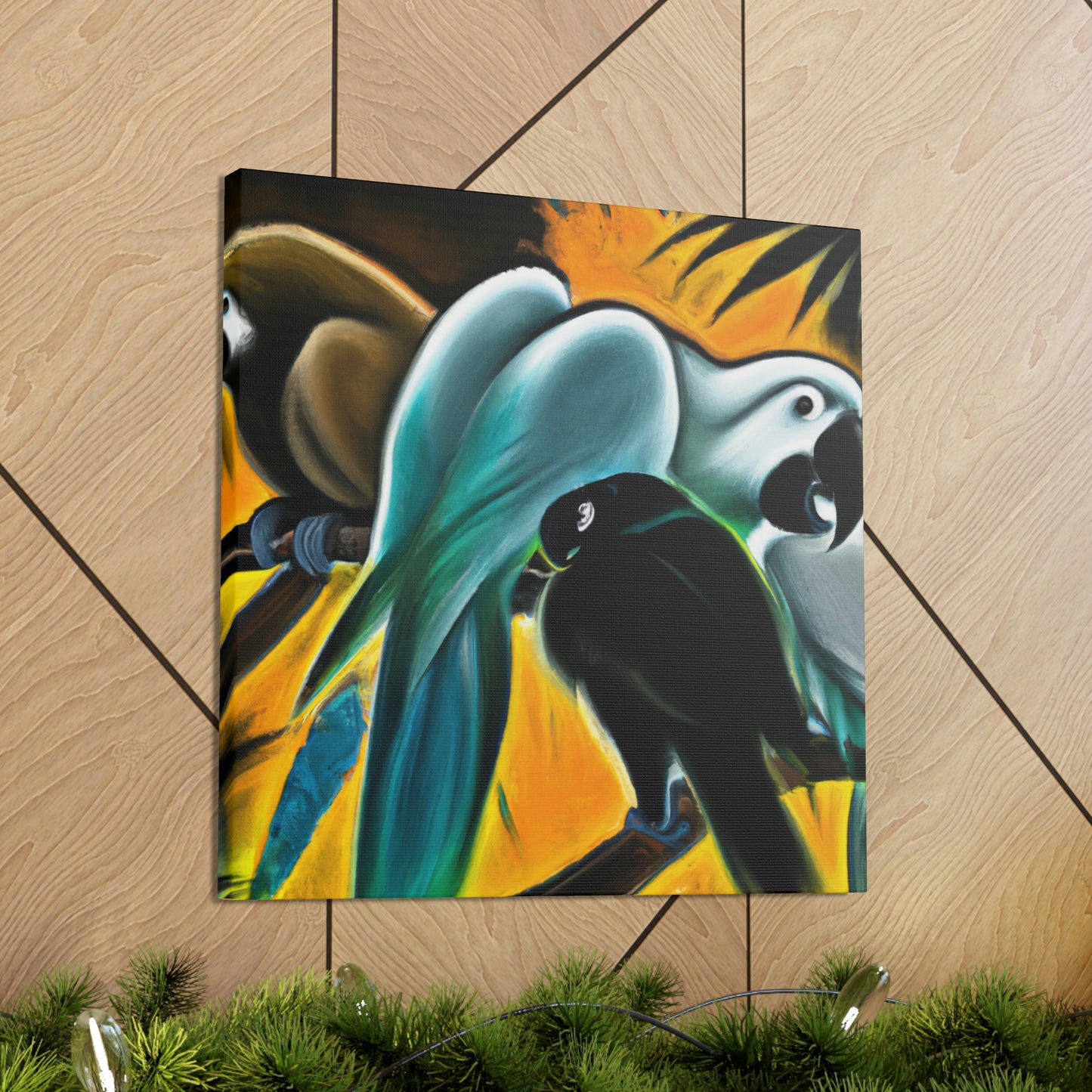 Macaw Mirage Surreal - Canvas