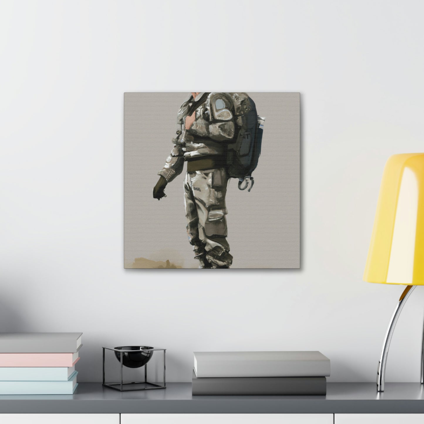 Combat Medic's Courage - Canvas