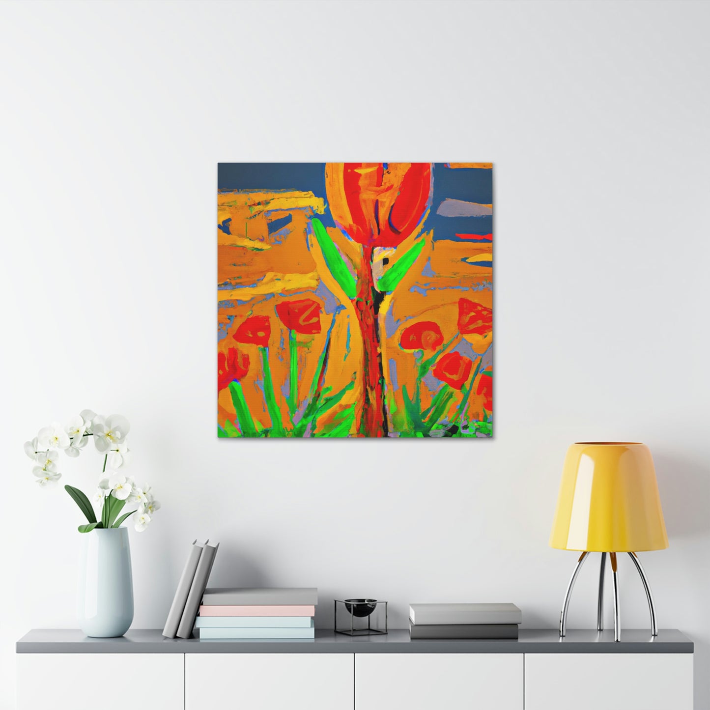 Tulip of Expressionism - Canvas