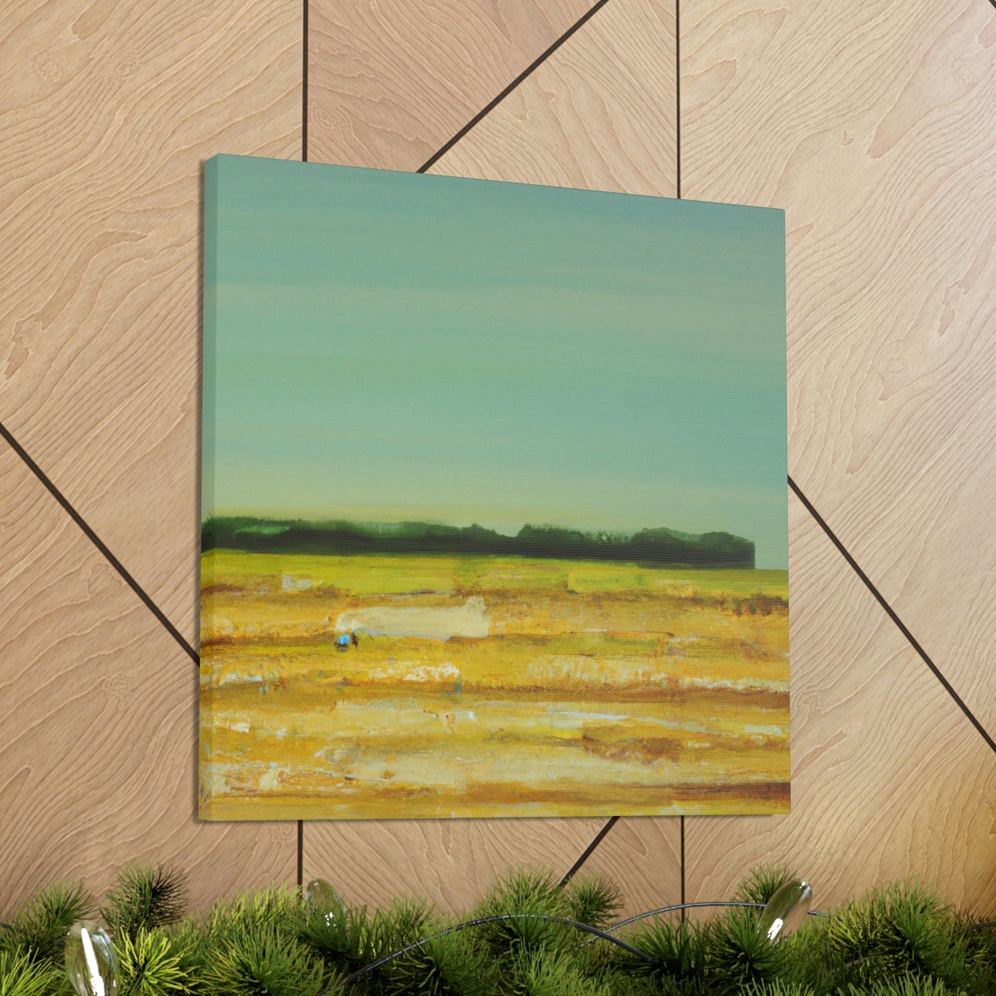 "Corn Field Minimalism" - Canvas