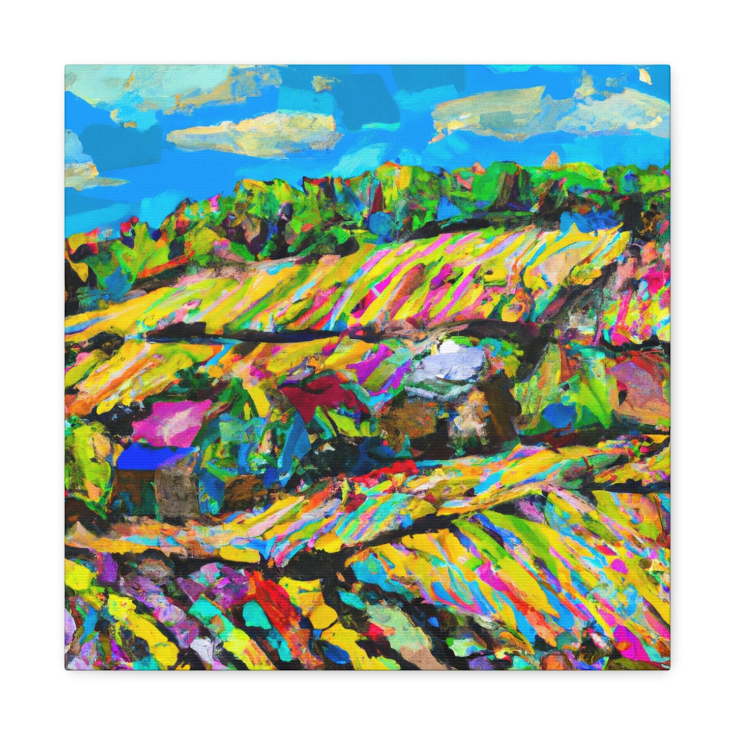 "Countryside Idyllic Dream" - Canvas