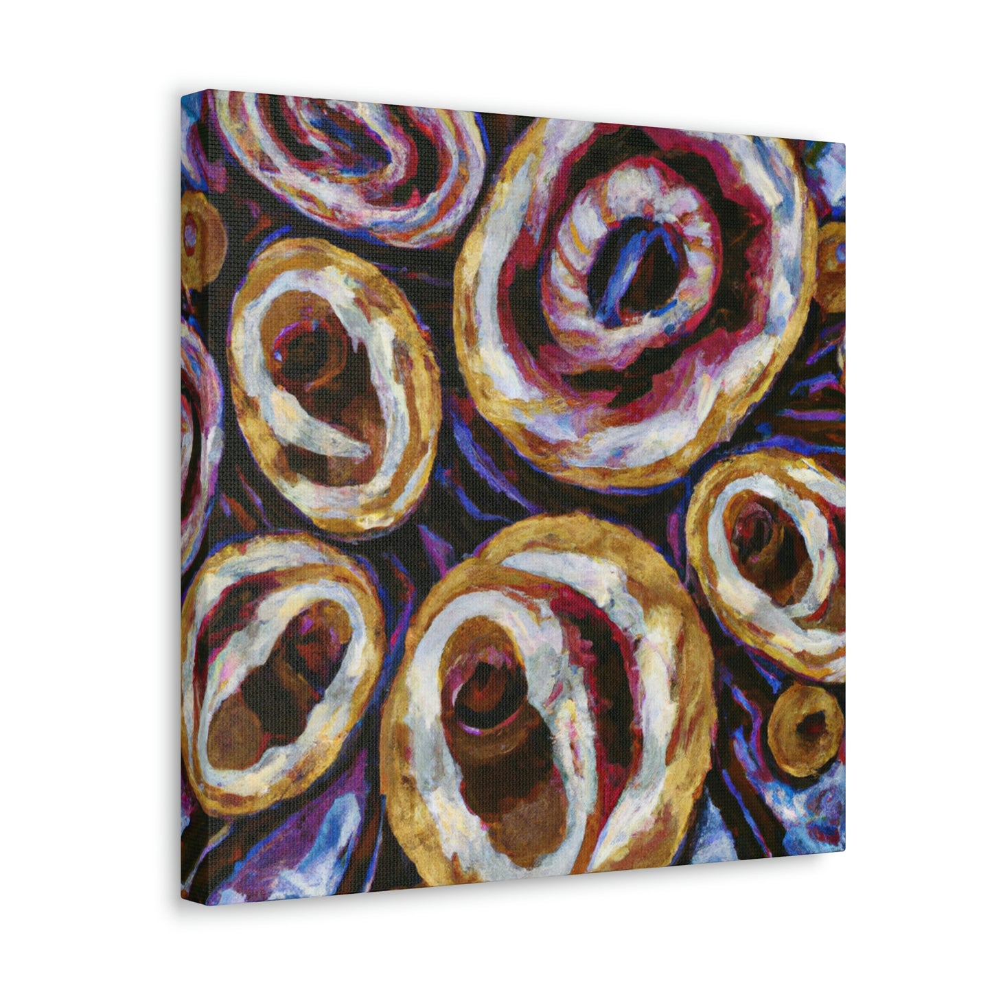 "Pastries In Colorful Hues" - Canvas