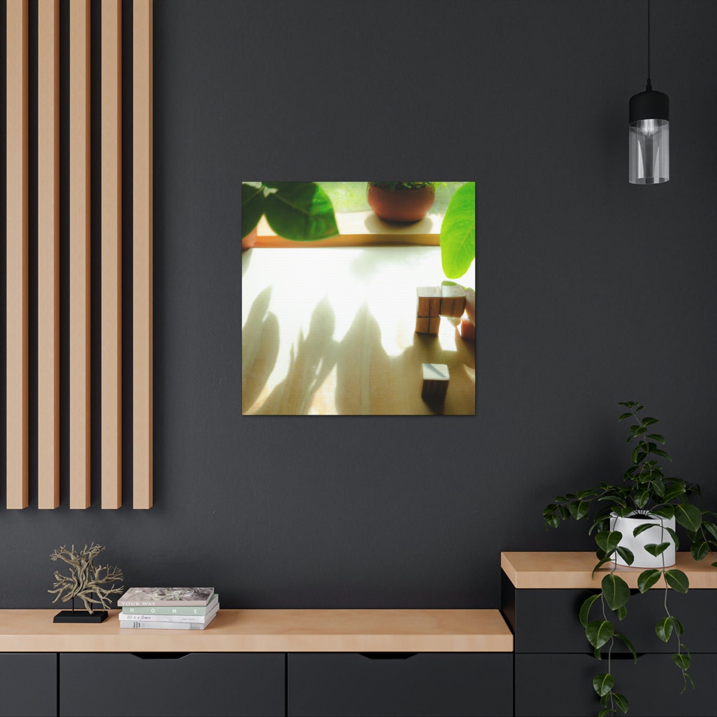 Silent Night Reflection - Canvas