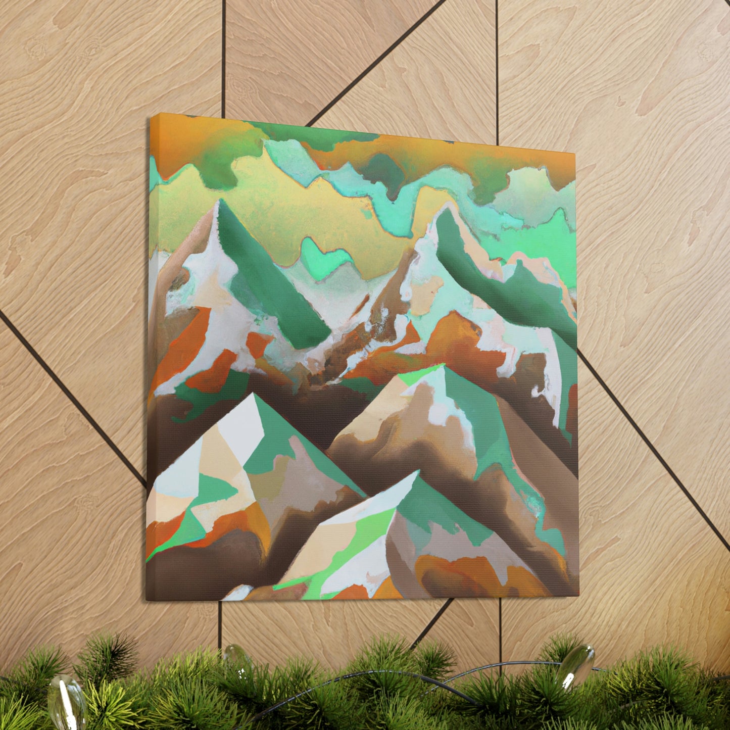 Mountain Majesty Painting - Canvas