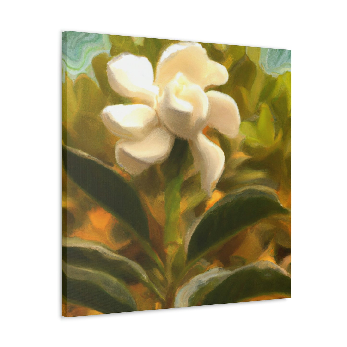 Gardenia's Fragrance Bliss - Canvas