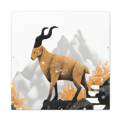 Mountain Goat Splendor. - Canvas