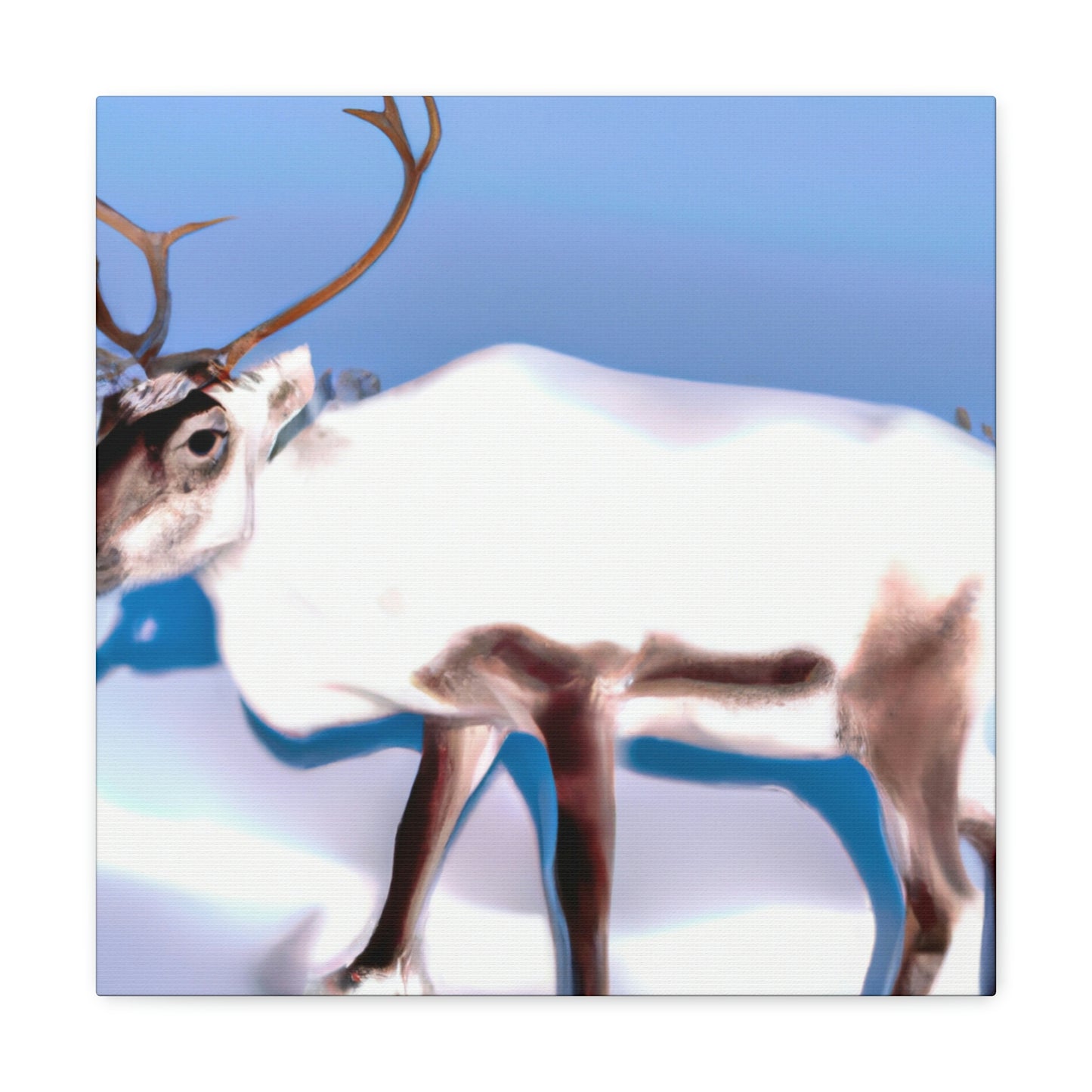 Reindeer Winter Magic - Canvas