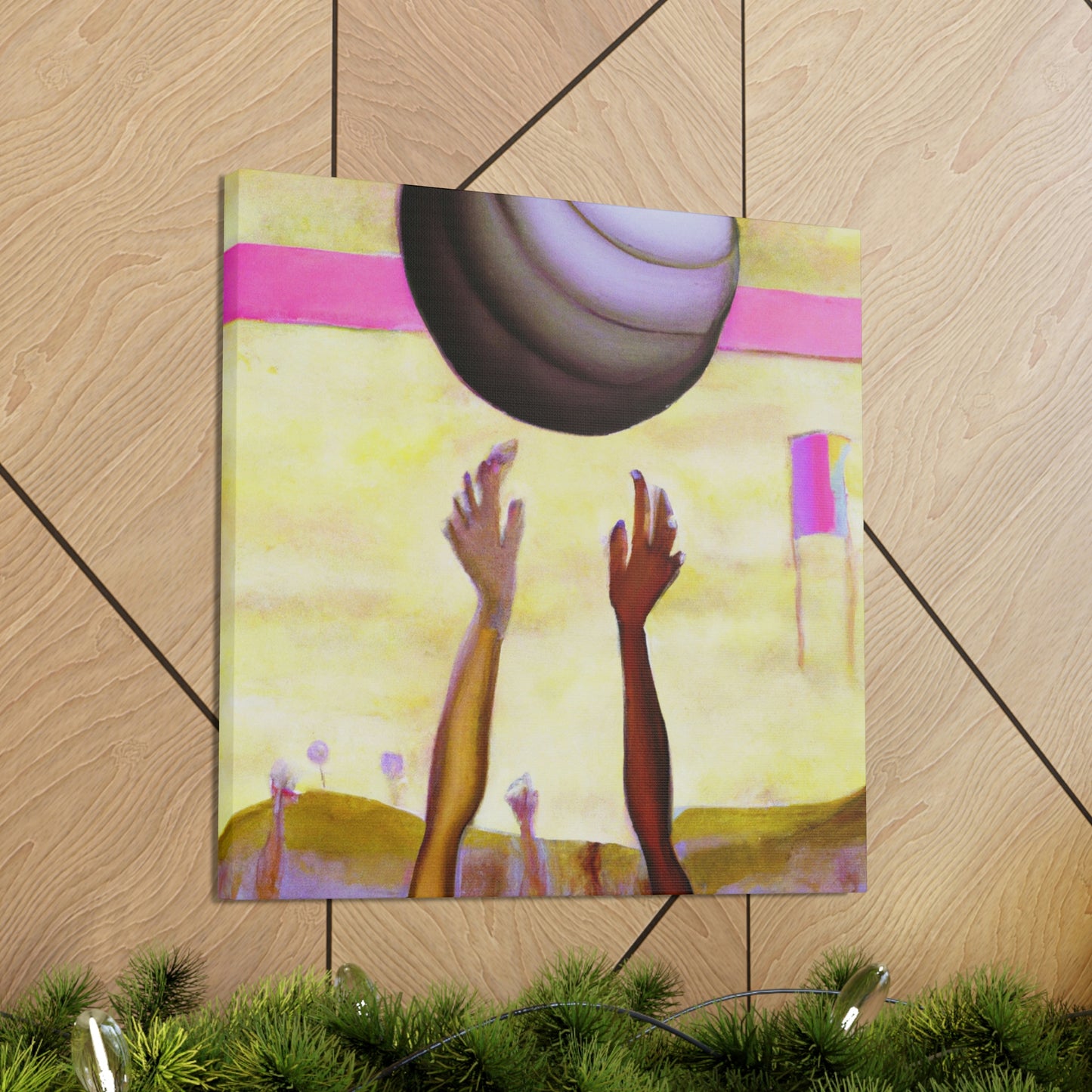 "Volleyball Dreams Surreal" - Canvas