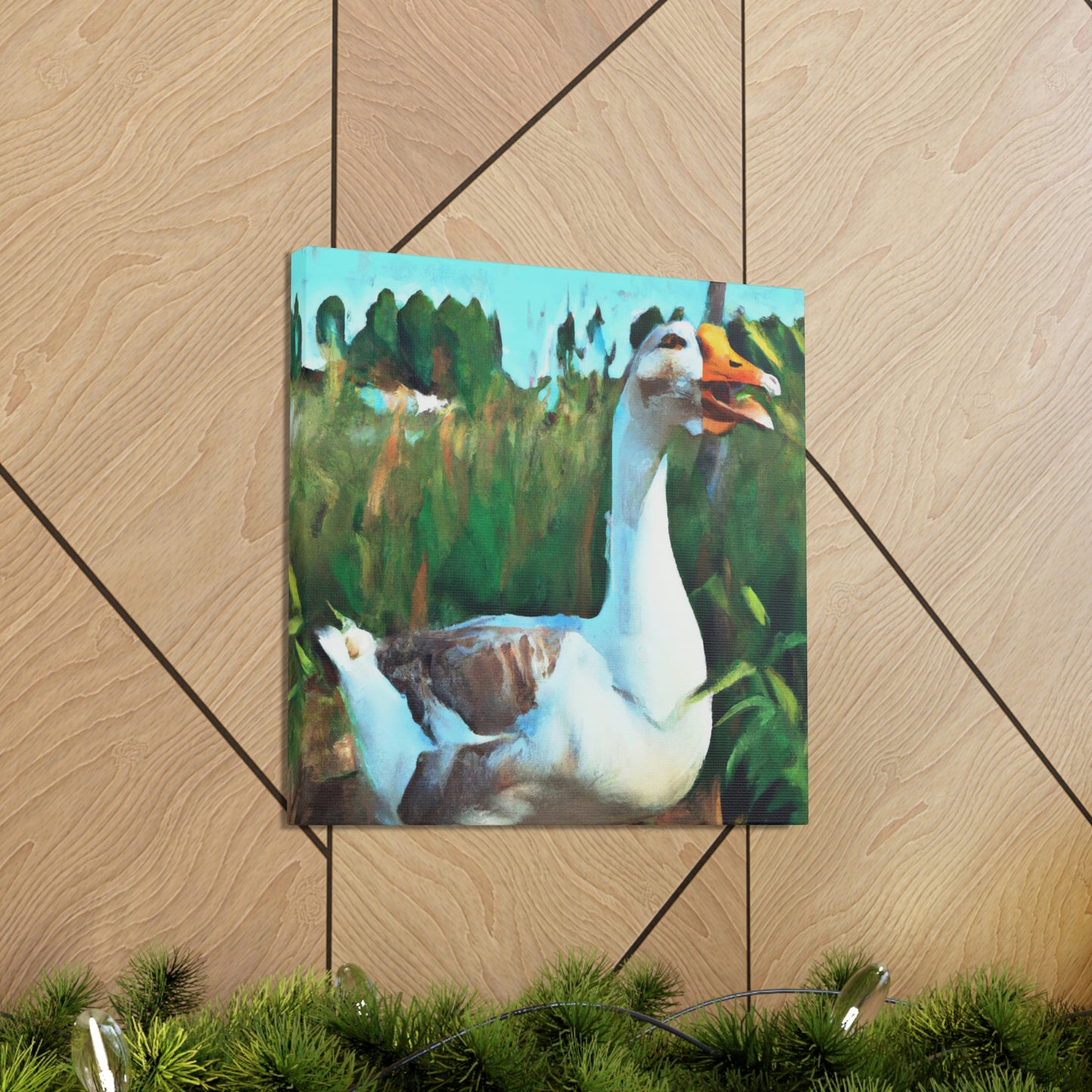 Goose in Flight Dream - Canvas