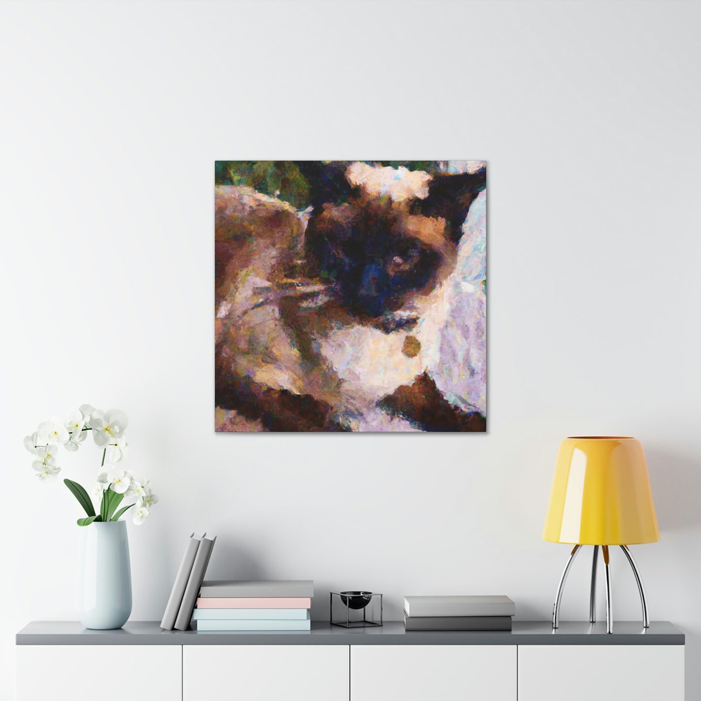 Siamese Post-Impressionism - Canvas