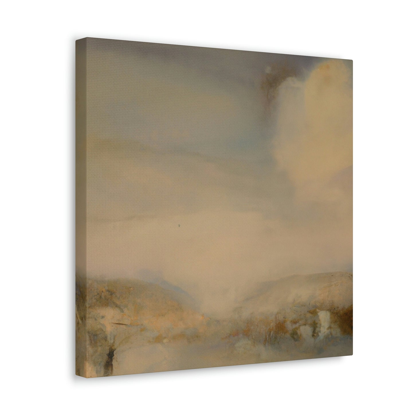 "Bay at Dusk Setting" - Canvas