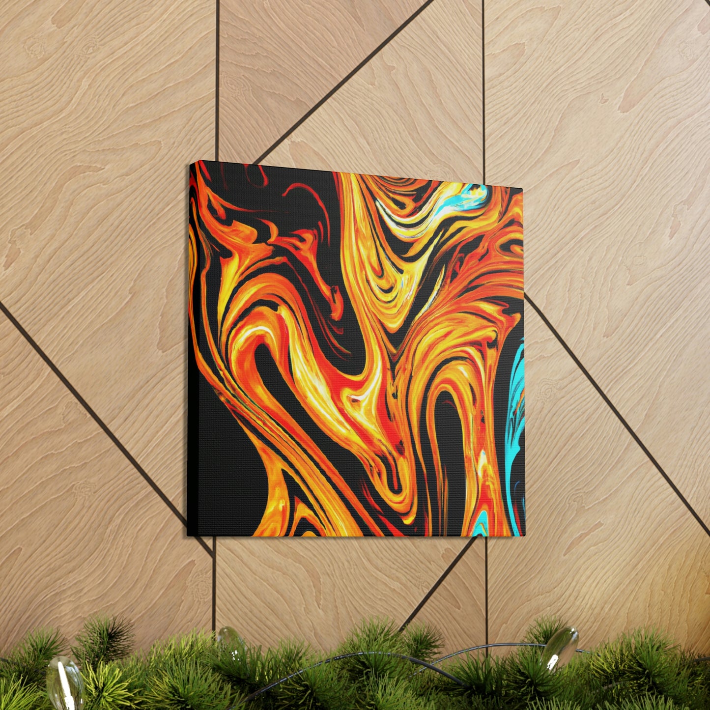 "Turbulent Cosmic Tides" - Canvas