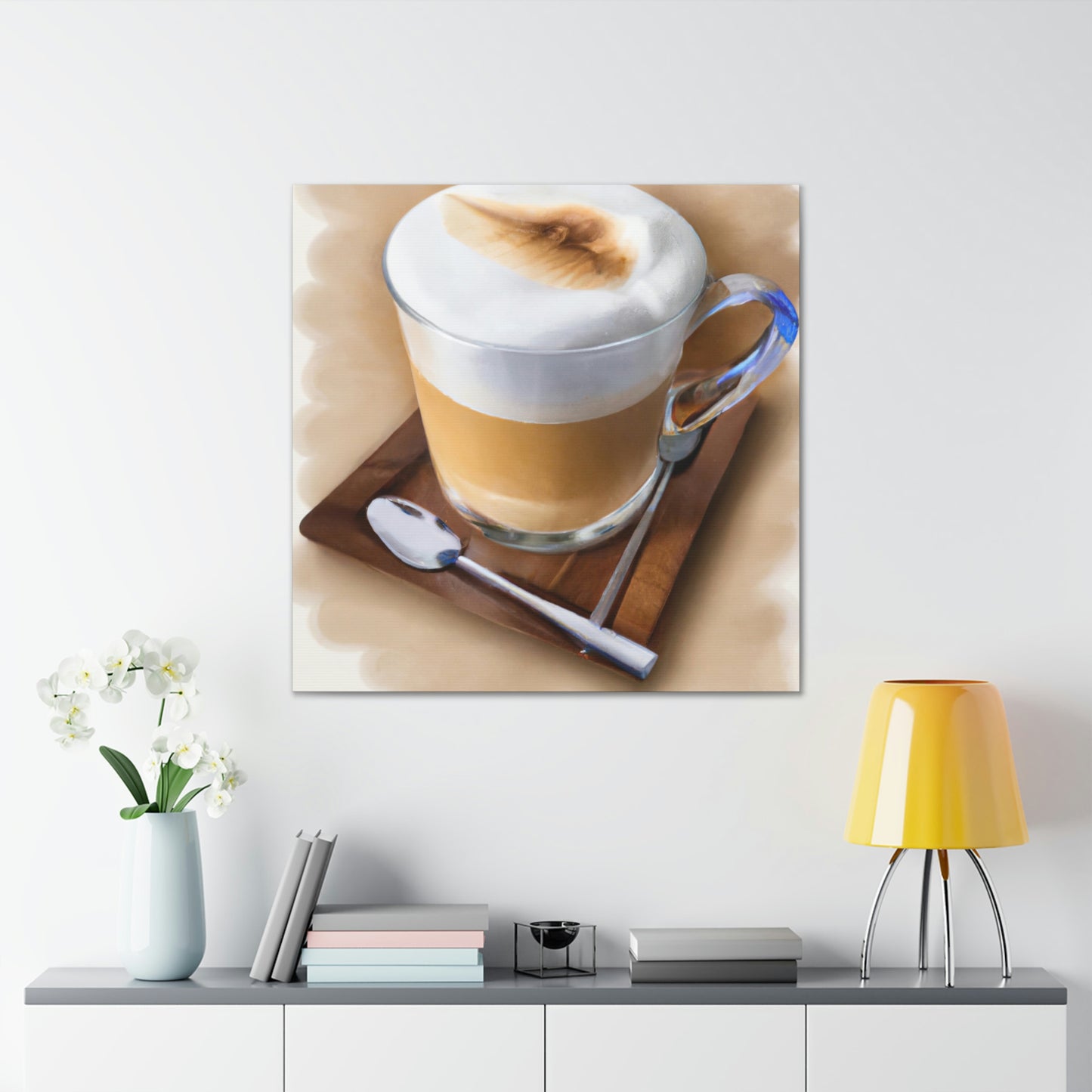 Cappuccino Mug Miracles - Canvas