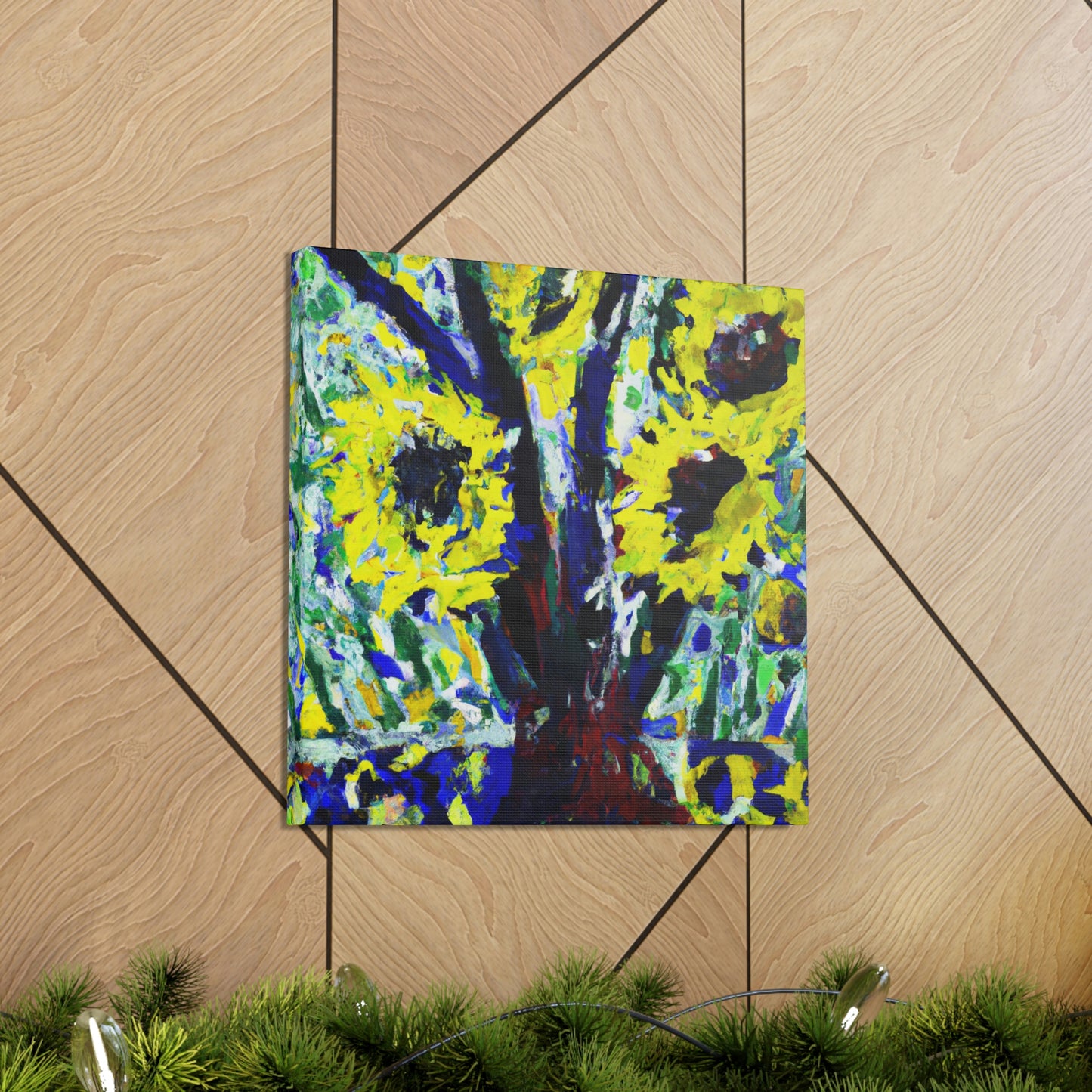 Sunflower in Abstraction - Canvas