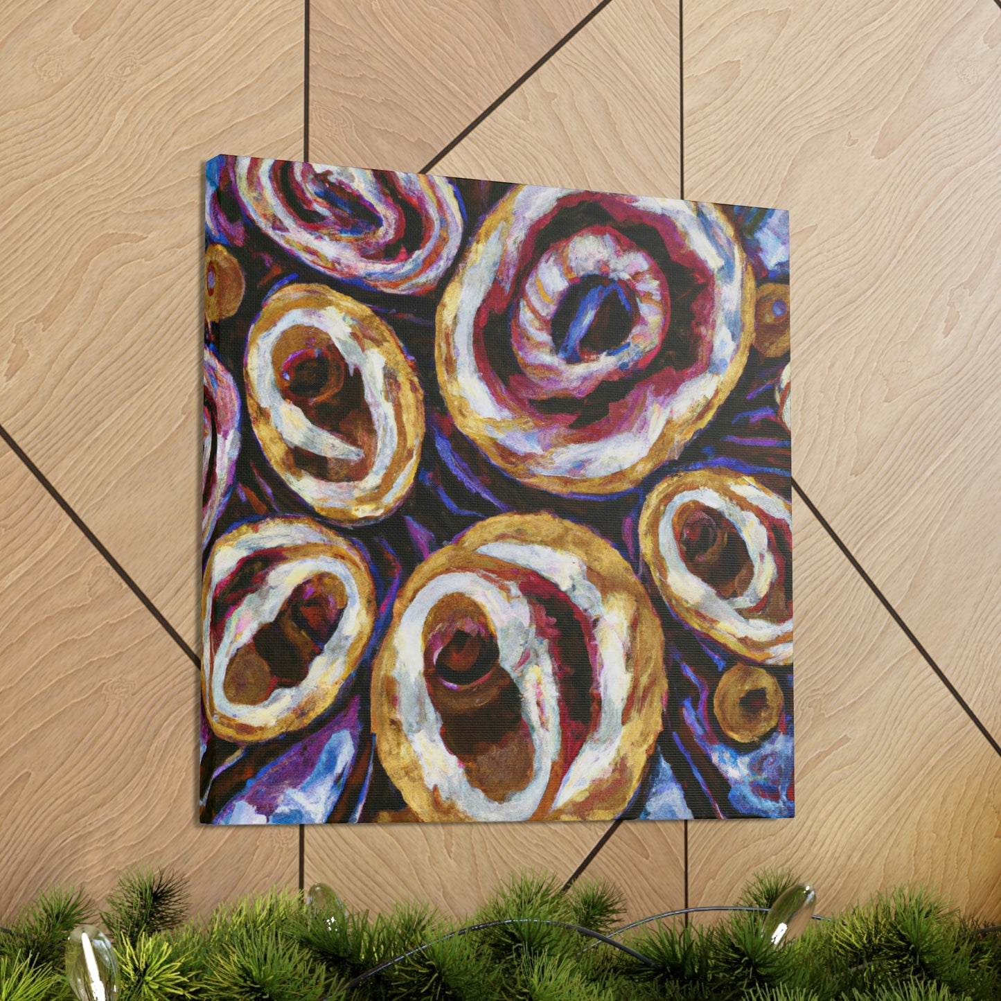 "Pastries In Colorful Hues" - Canvas