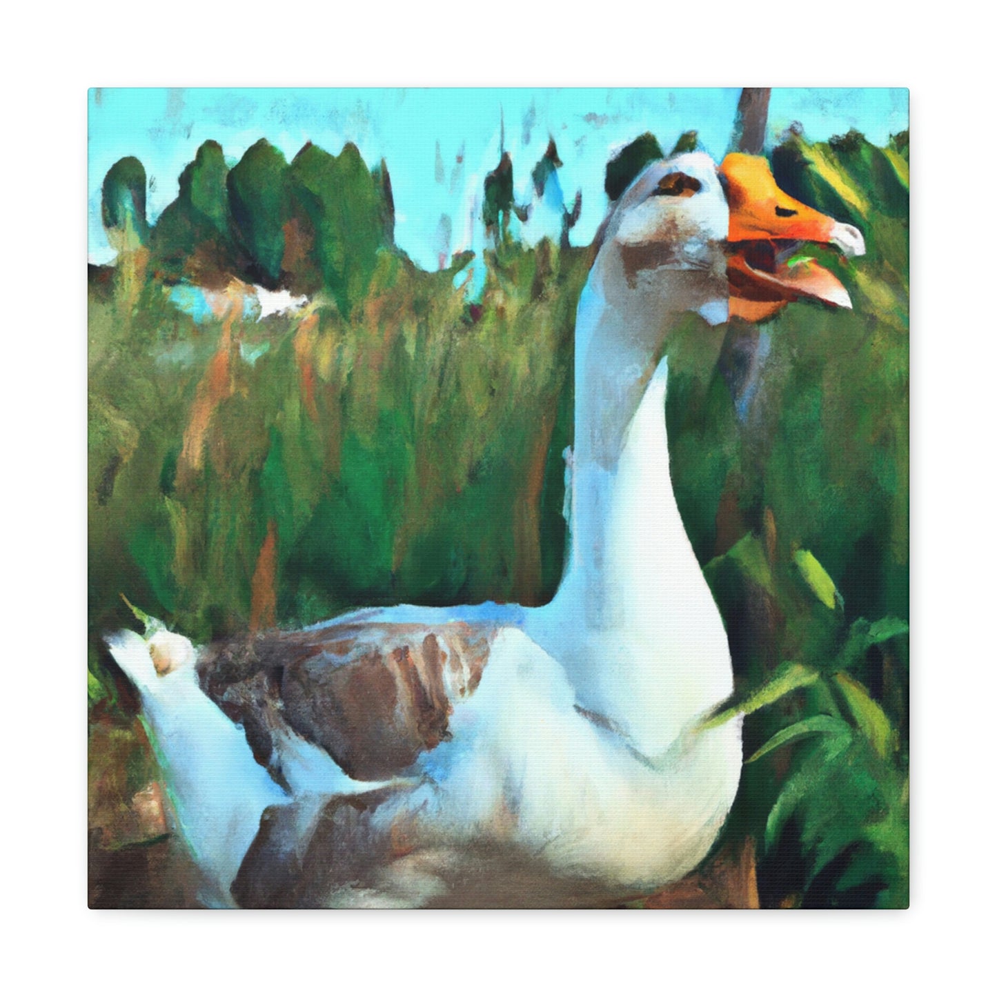 Goose in Flight Dream - Canvas