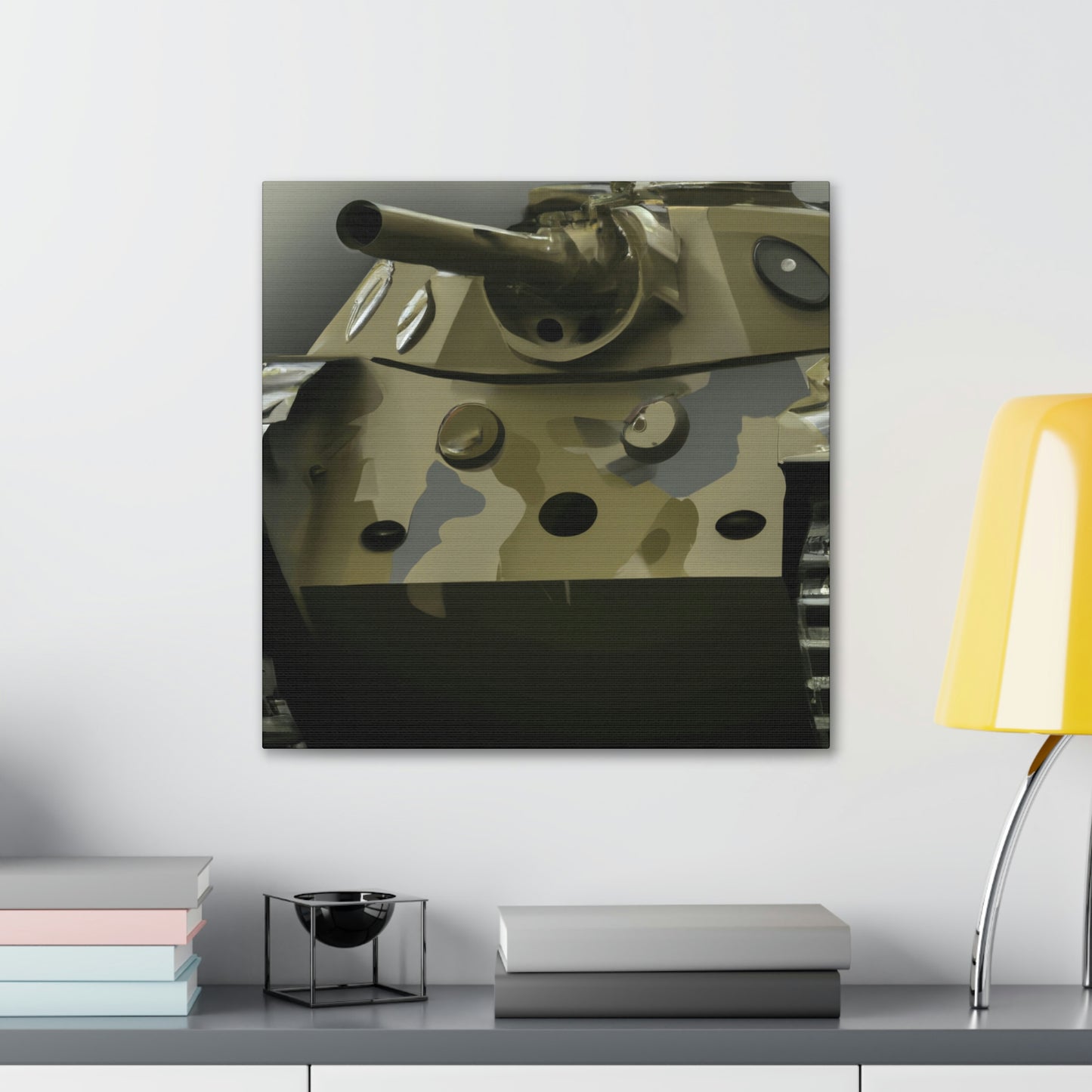 Tank at War-Time - Canvas