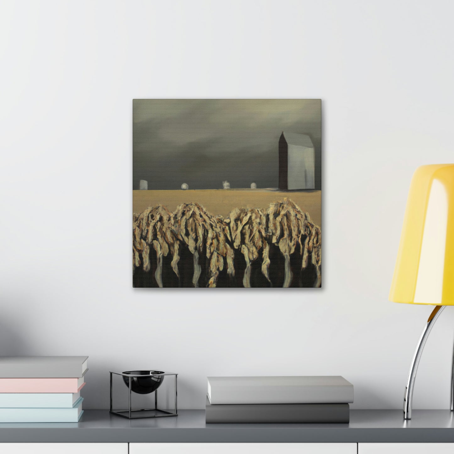 Wheat Field Dreamscape - Canvas