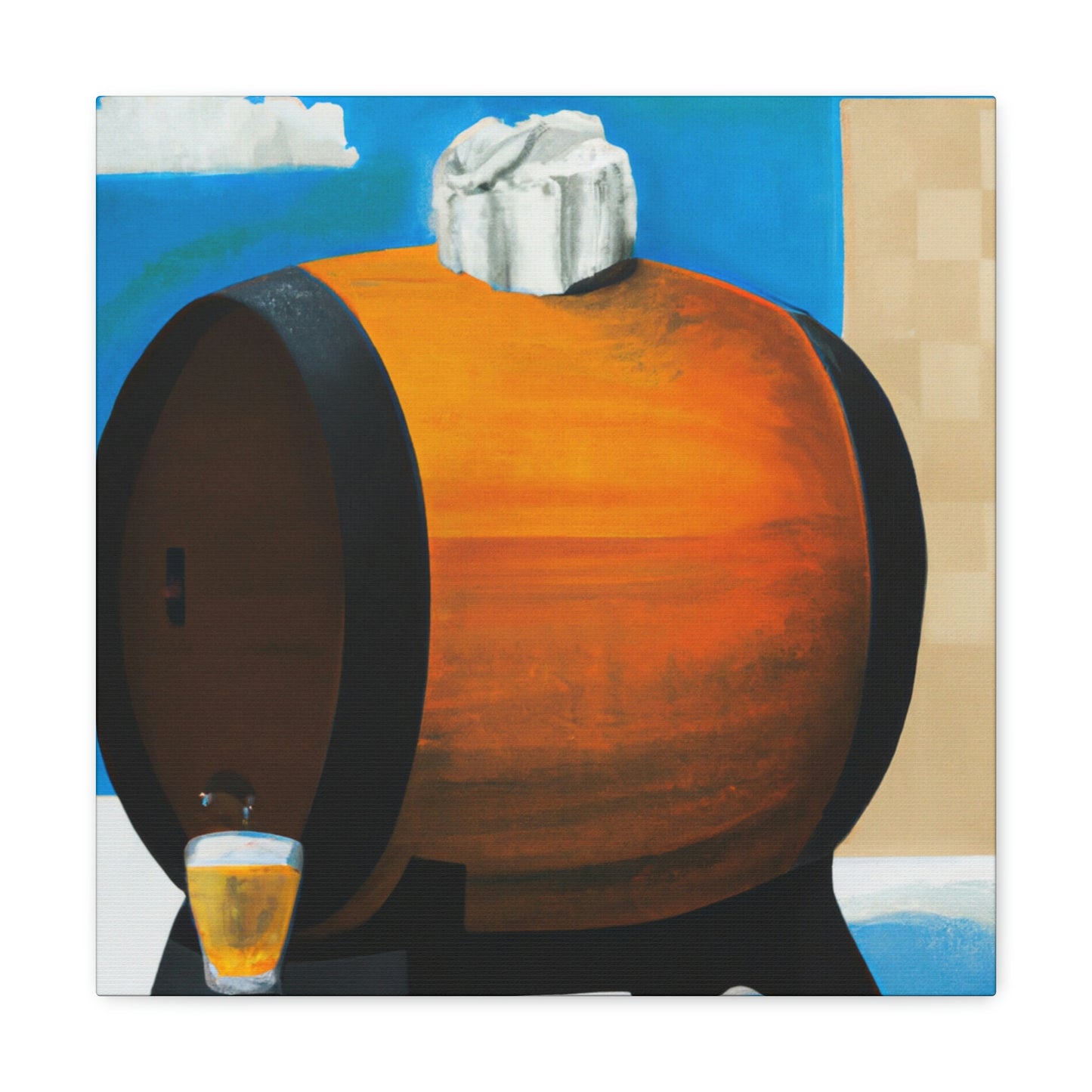 Whiskey Barrell Dreaming - Canvas