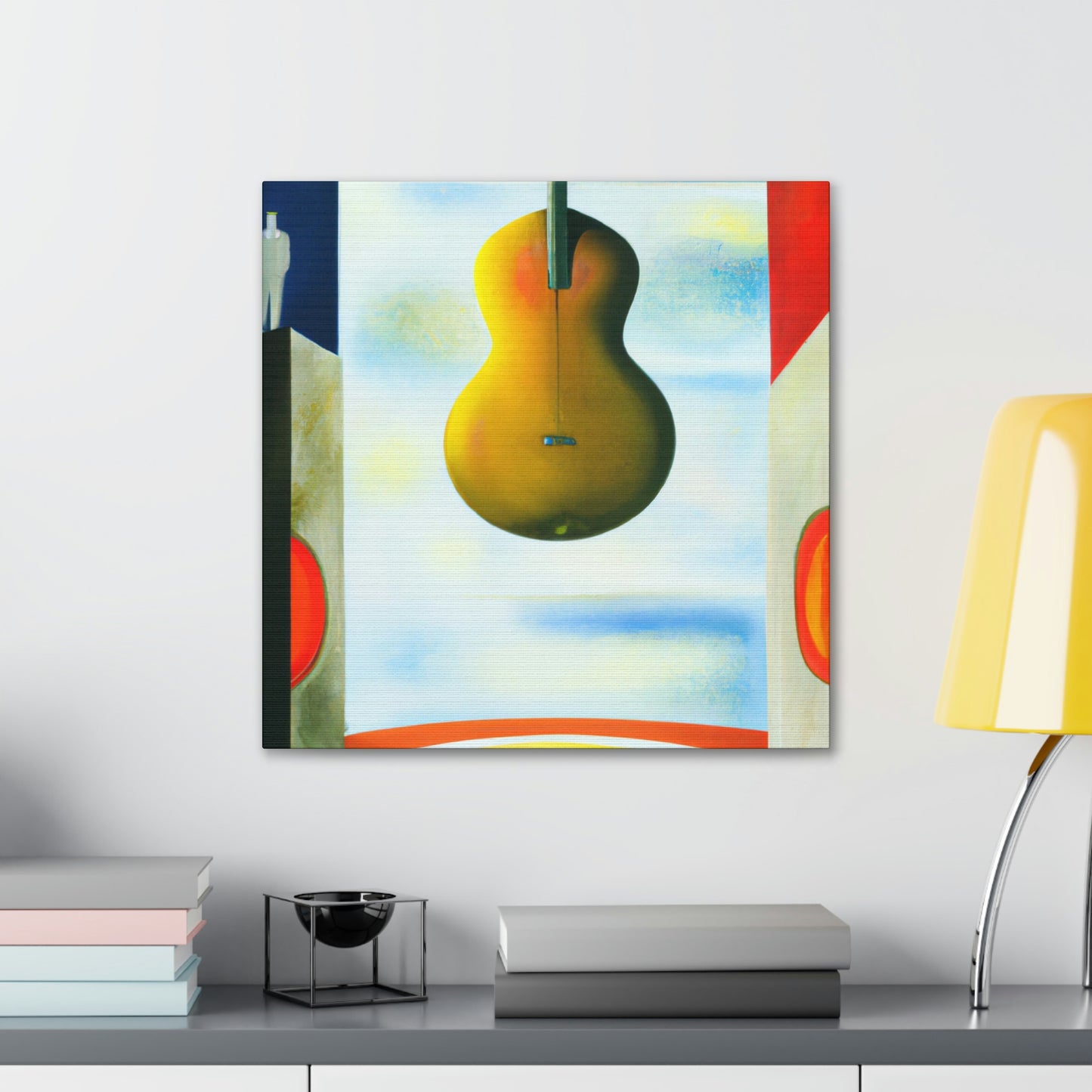 "Lonely Bass Interlude" - Canvas