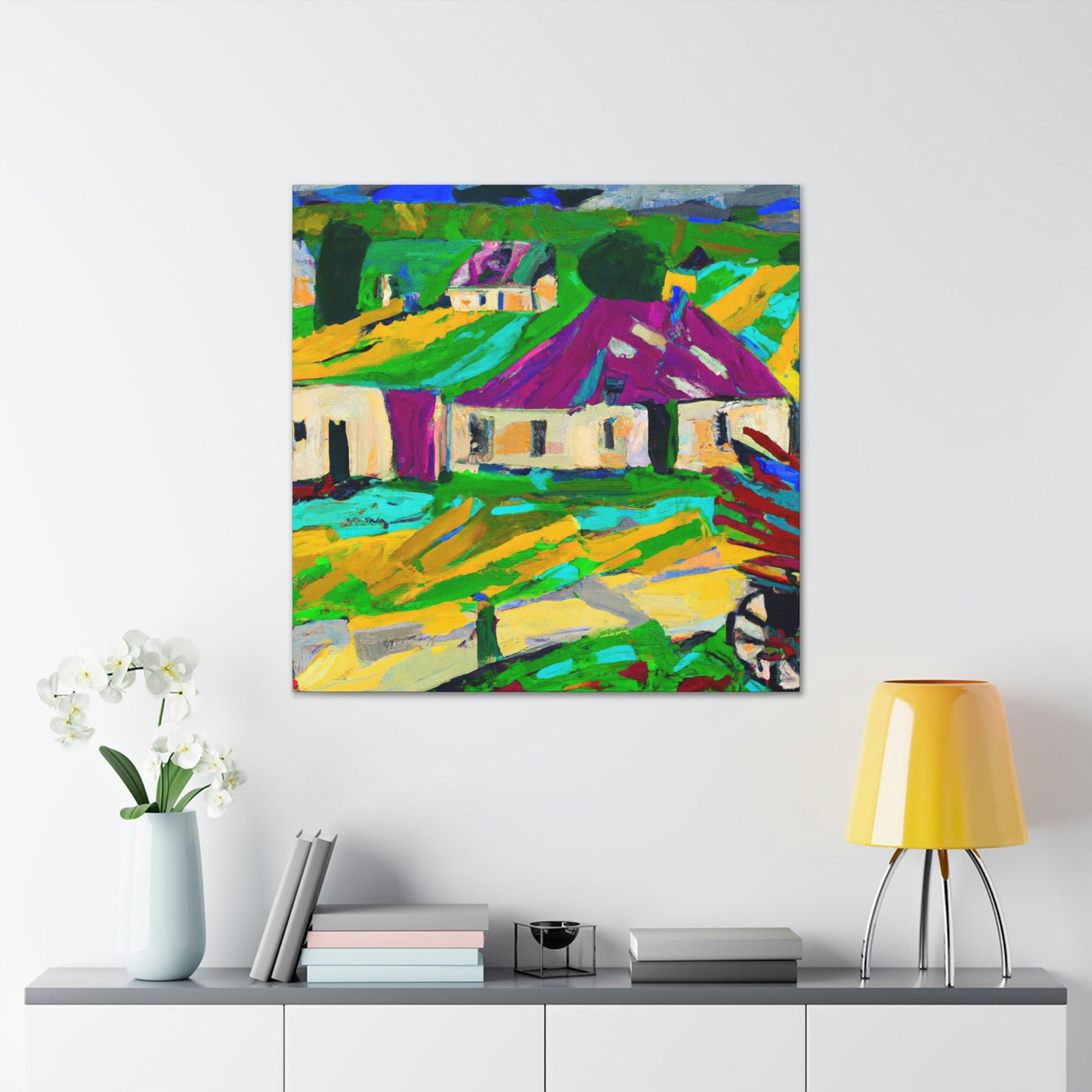 Countryside Harvest Dreaming - Canvas