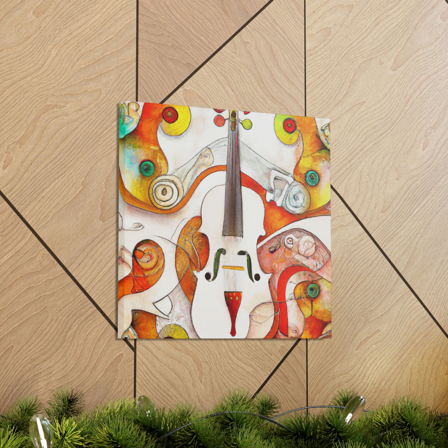 Vibrant Violin Melody - Canvas