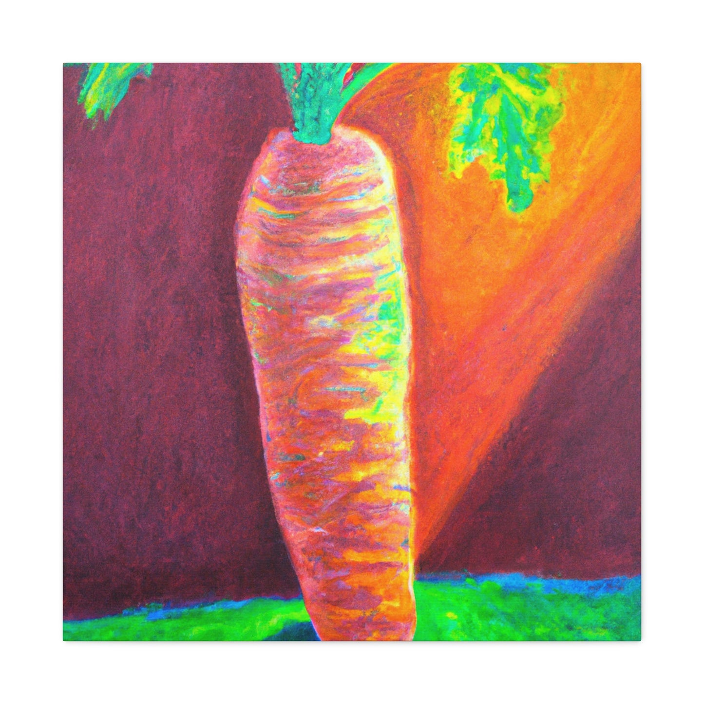 A Carrot's Dreamscape - Canvas