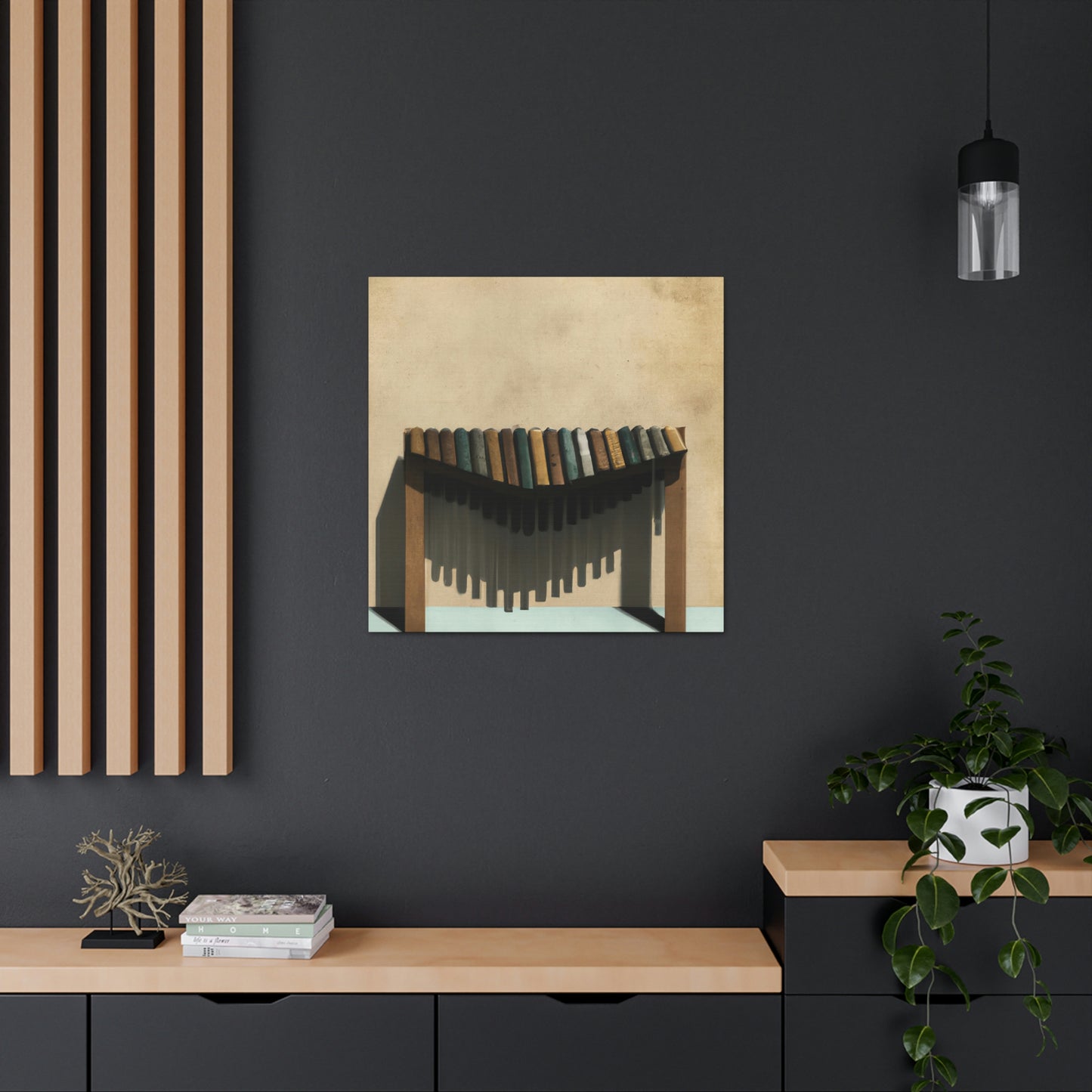 Xylophone Stillness Art - Canvas