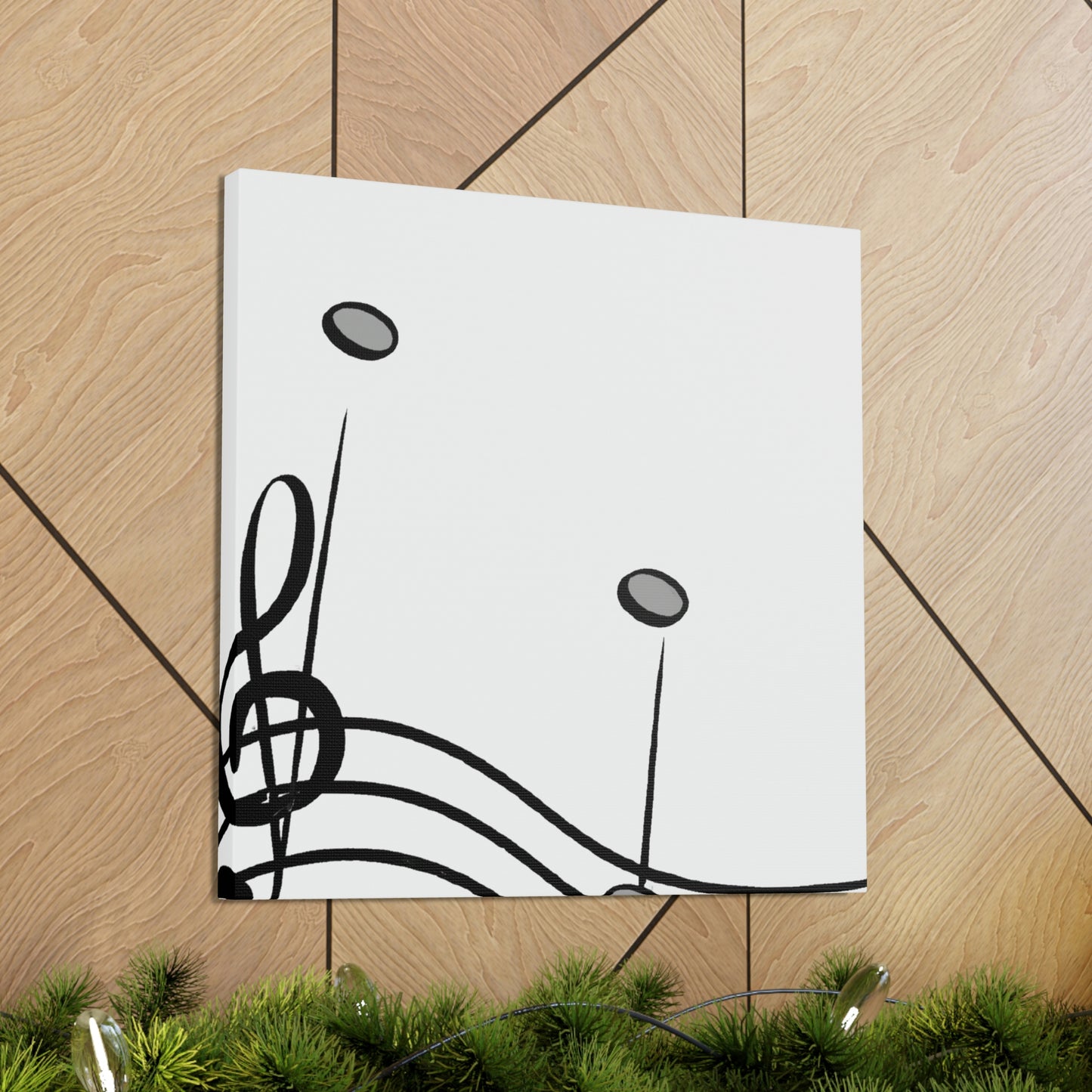 "Music of Minimalism" - Canvas