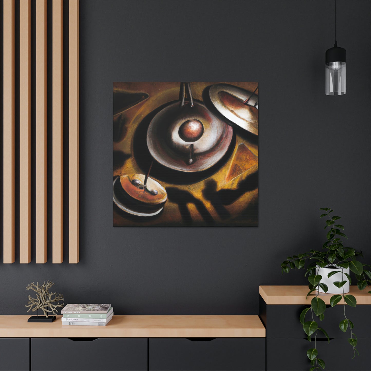 Cymbals in Dreamland - Canvas