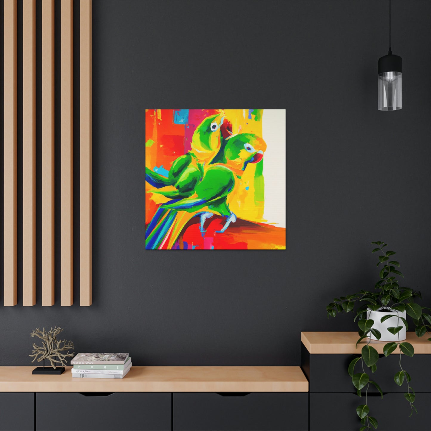 Conures in Simplicity - Canvas